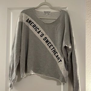 Wildfox America’s Sweetheart 5am Sweatshirt NWT